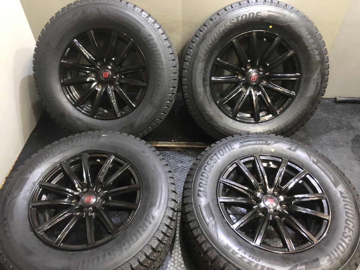 タイヤ新品【BS BLIZZAK DM-V3 265/65R17】スタッドレス【SEIN 17インチ 7.5J6HPCD139.7+25】24年製 ランクルプラド ハイラックス等 VTL369 タイヤ新品【BS BLIZZAK DM-V3 265/65R17】スタッドレス【SEIN 17