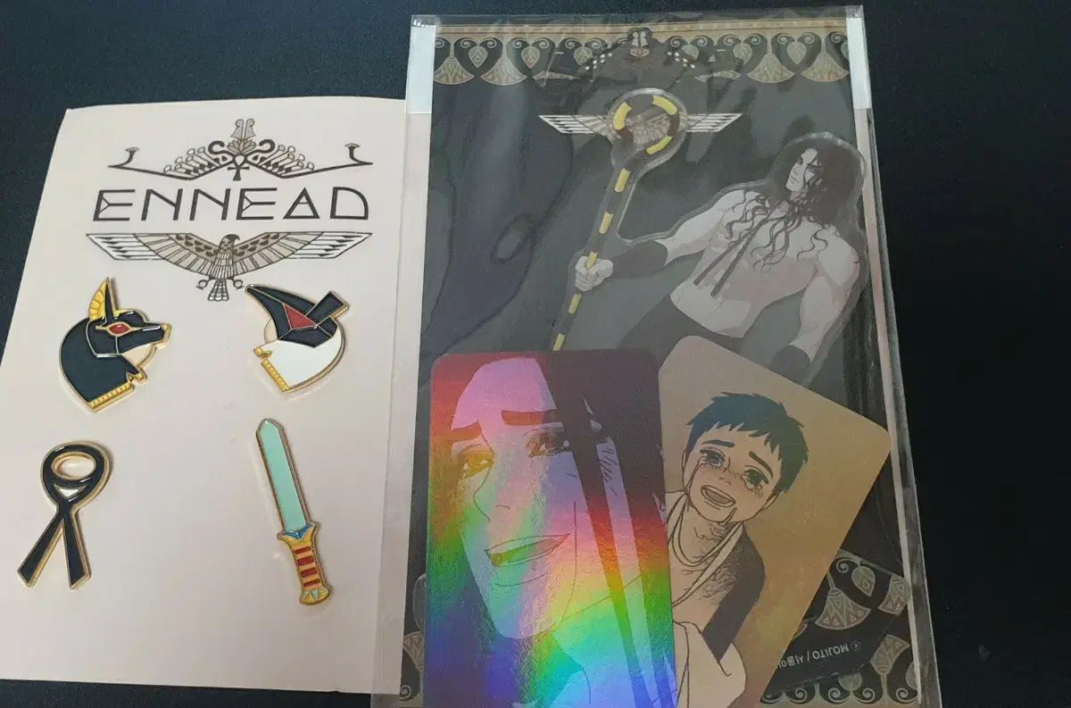 韓国限定 エネアド　ENNEAD mofun コラボカフェグッズ　特典セット 韓国限定 エネアド ENNEAD mofun コラボカフェグッズ 特典セット
