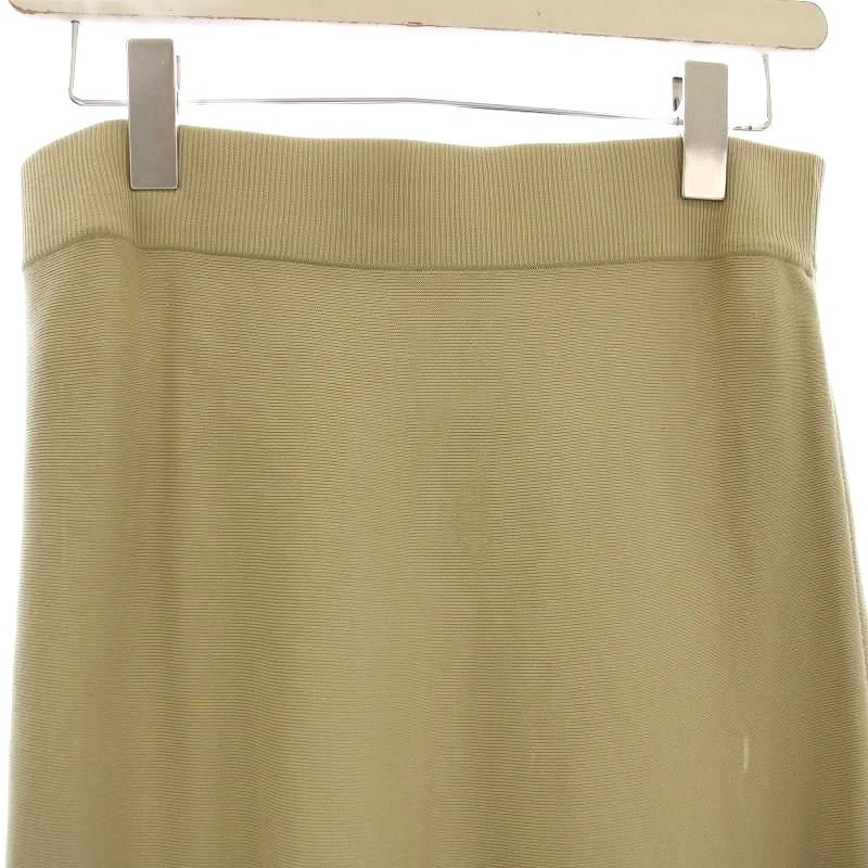 ドゥーズィエムクラス　ニット　スカート Deuxieme Classe（ドゥーズィエムクラス） ニットスカート 36 ベージュ