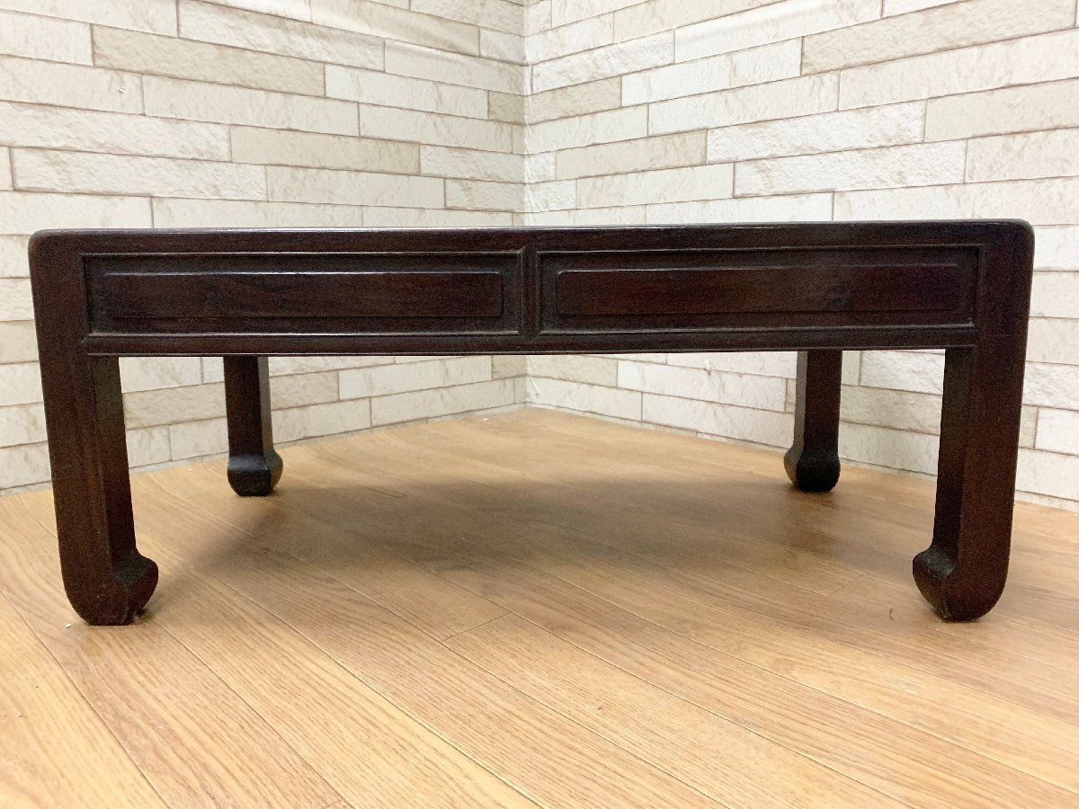 ◇昭和レトロ 文机 ローテーブル 引き出し付き 古家具 文台 和製