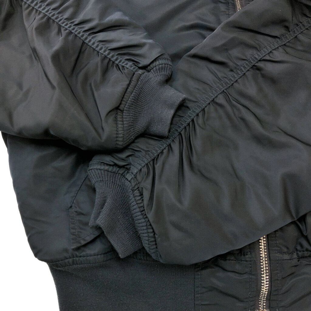 90年代 Schott ショット MA-1 フライトジャケット ミリタリー ネイビー