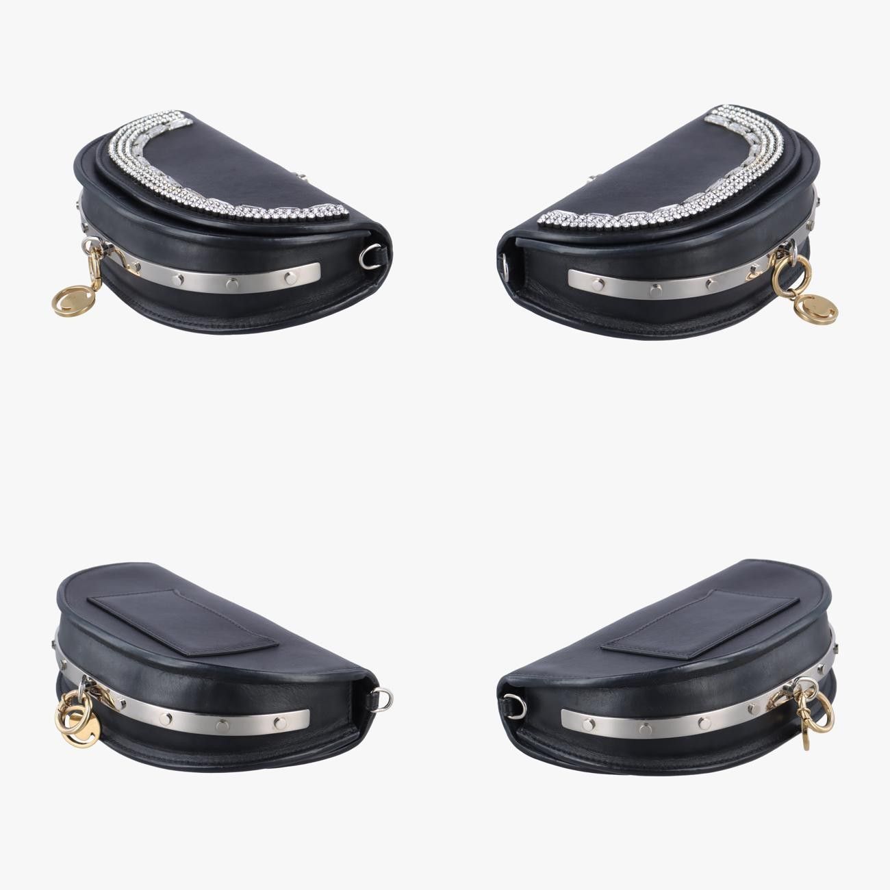 クロエChloeナイル ミノディエール ブラック レザー 02-48-99-65