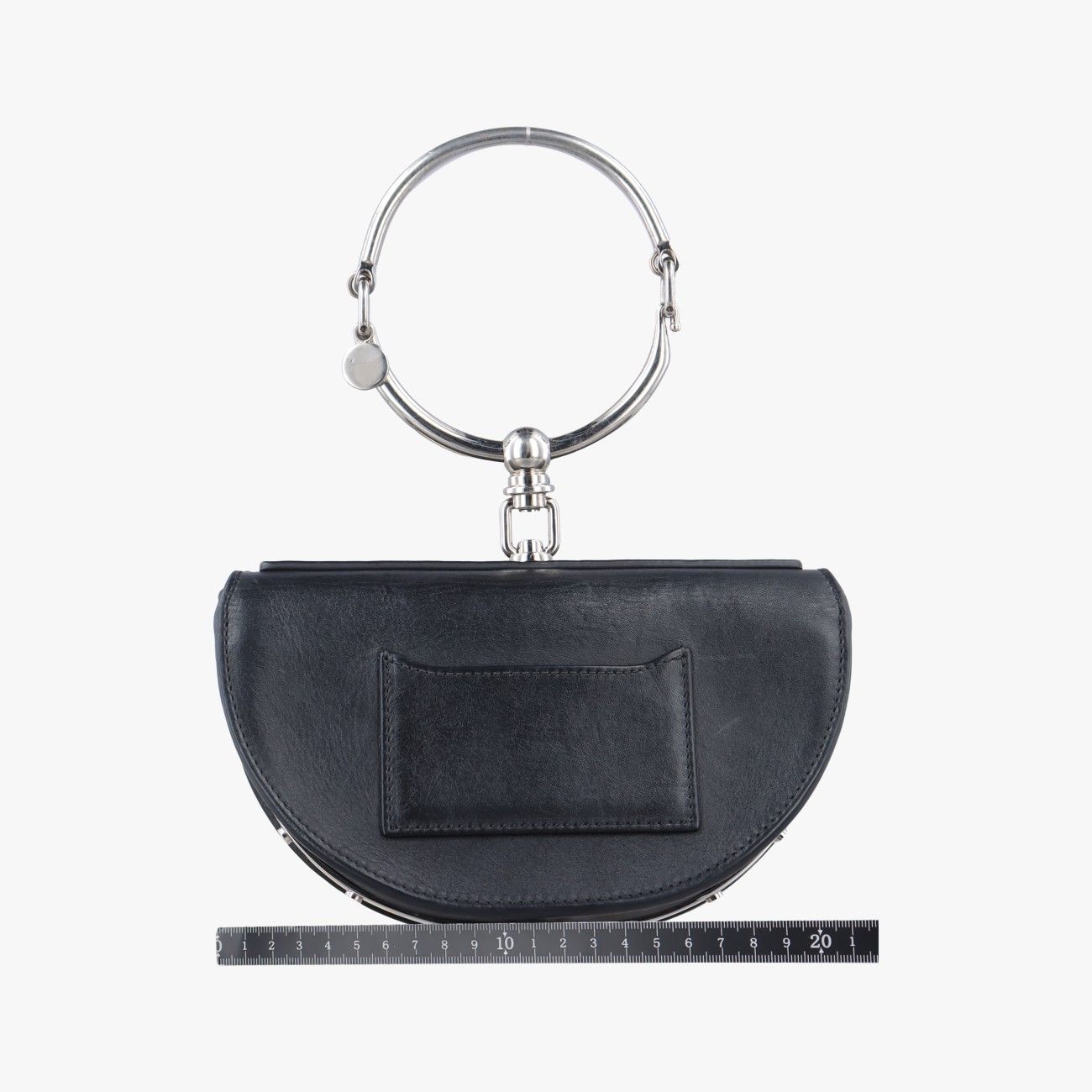 クロエChloeナイル ミノディエール ブラック レザー 02-48-99-65