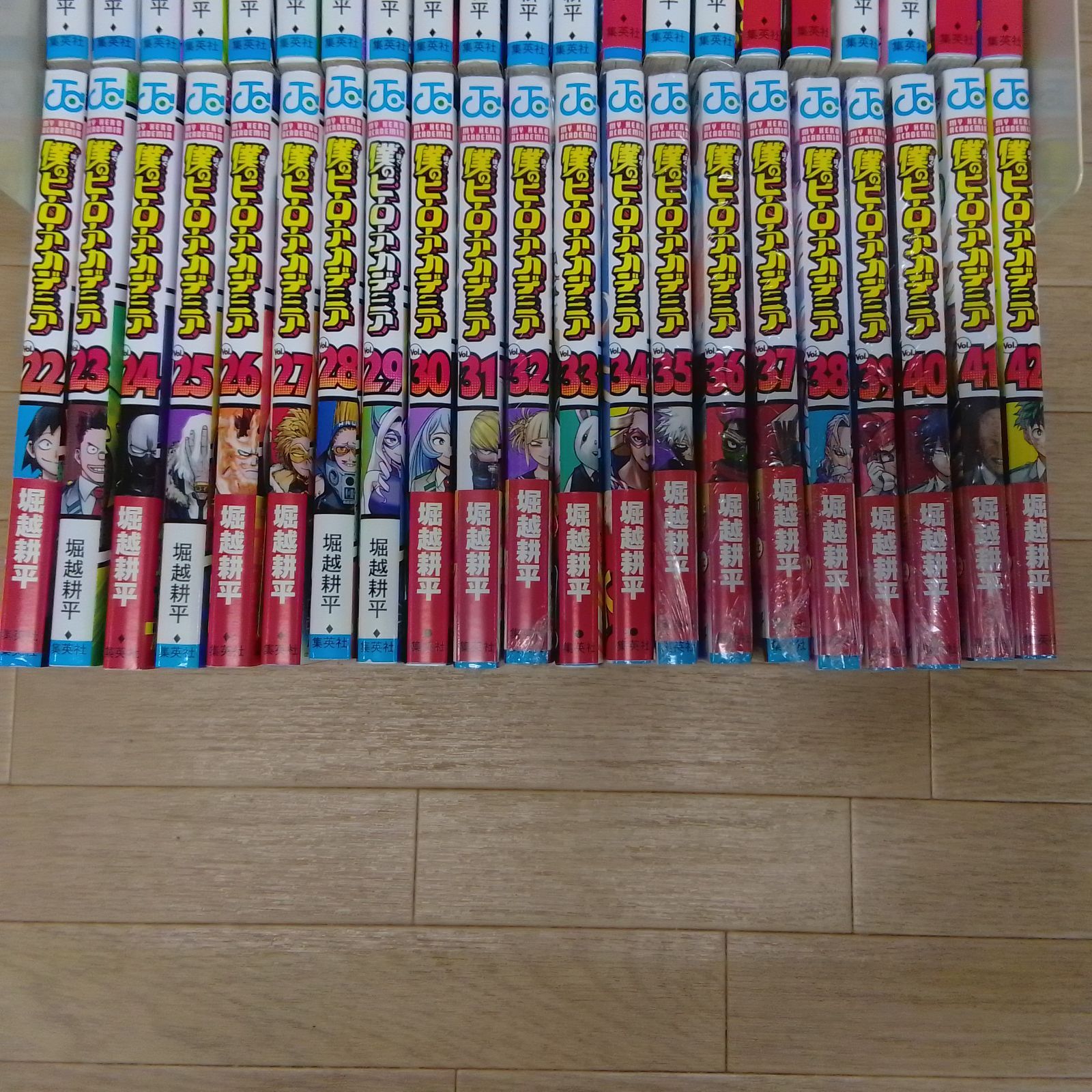 ☆②【未開封10冊】 僕のヒーローアカデミア 1～42巻 コミック全巻