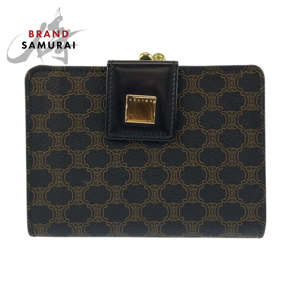 稀少ヴィンテージCELINEパリマカダムデニム 折り財布 稀少ヴィンテージCELINEパリマカダムデニム 折り財布