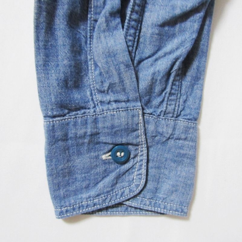 The REAL McCOY'S リアルマッコイズ 長袖シャンブレーシャツ