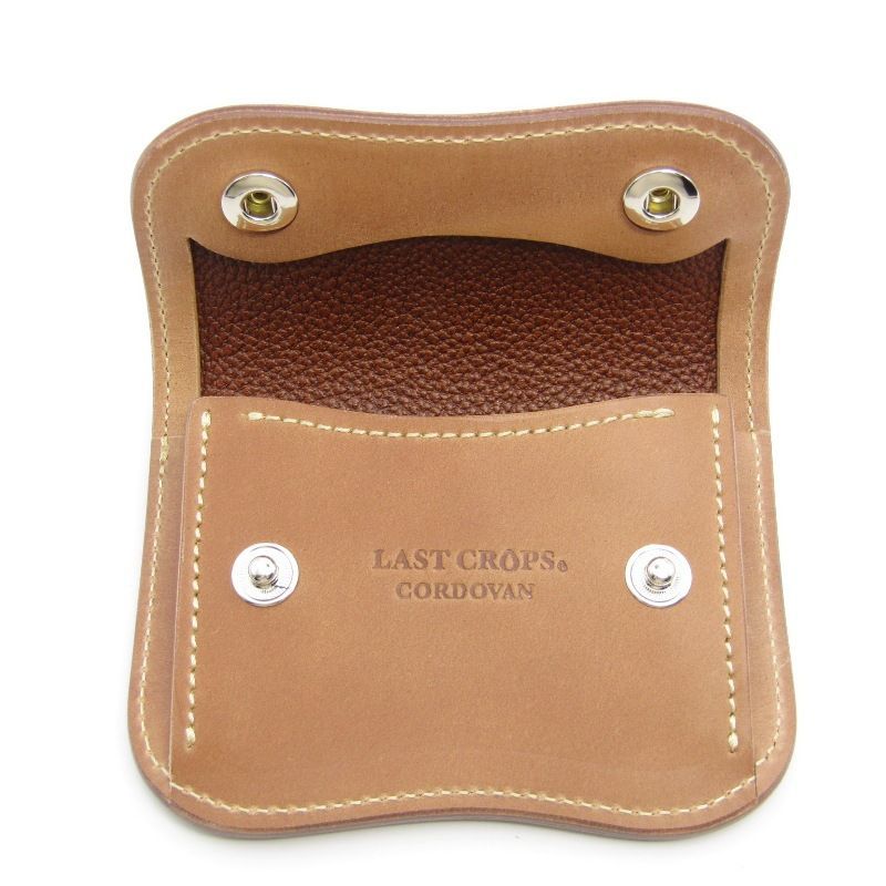 新品未使用 ラストクロップス LC シェルコードバン サークル ケース 未使用 LAST CROPS ラストクロップス 小銭入れ シェルコードバン LC