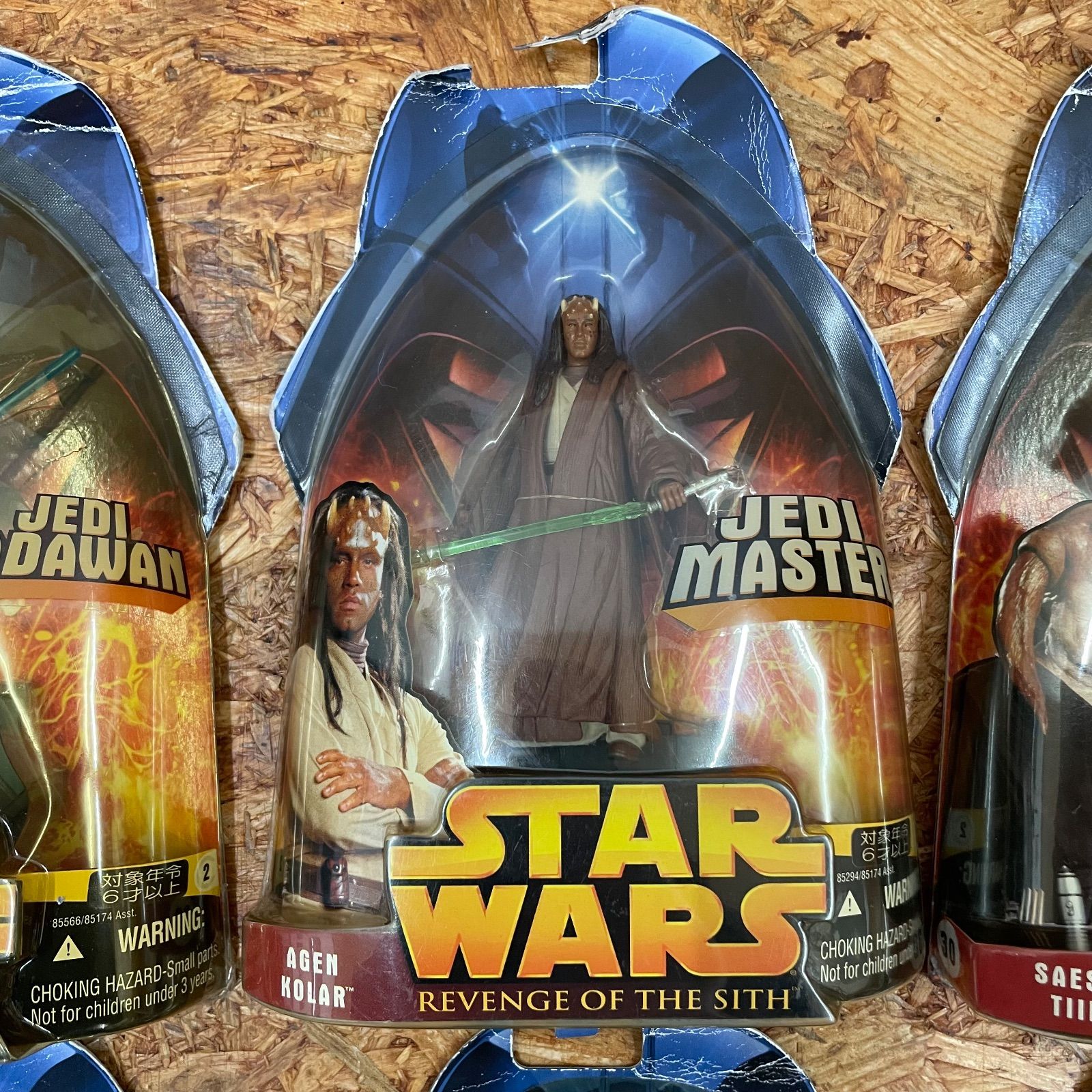 Hasbro社製 STARWARS EPISODE3 ベーシック フィギュア 6個セット 未