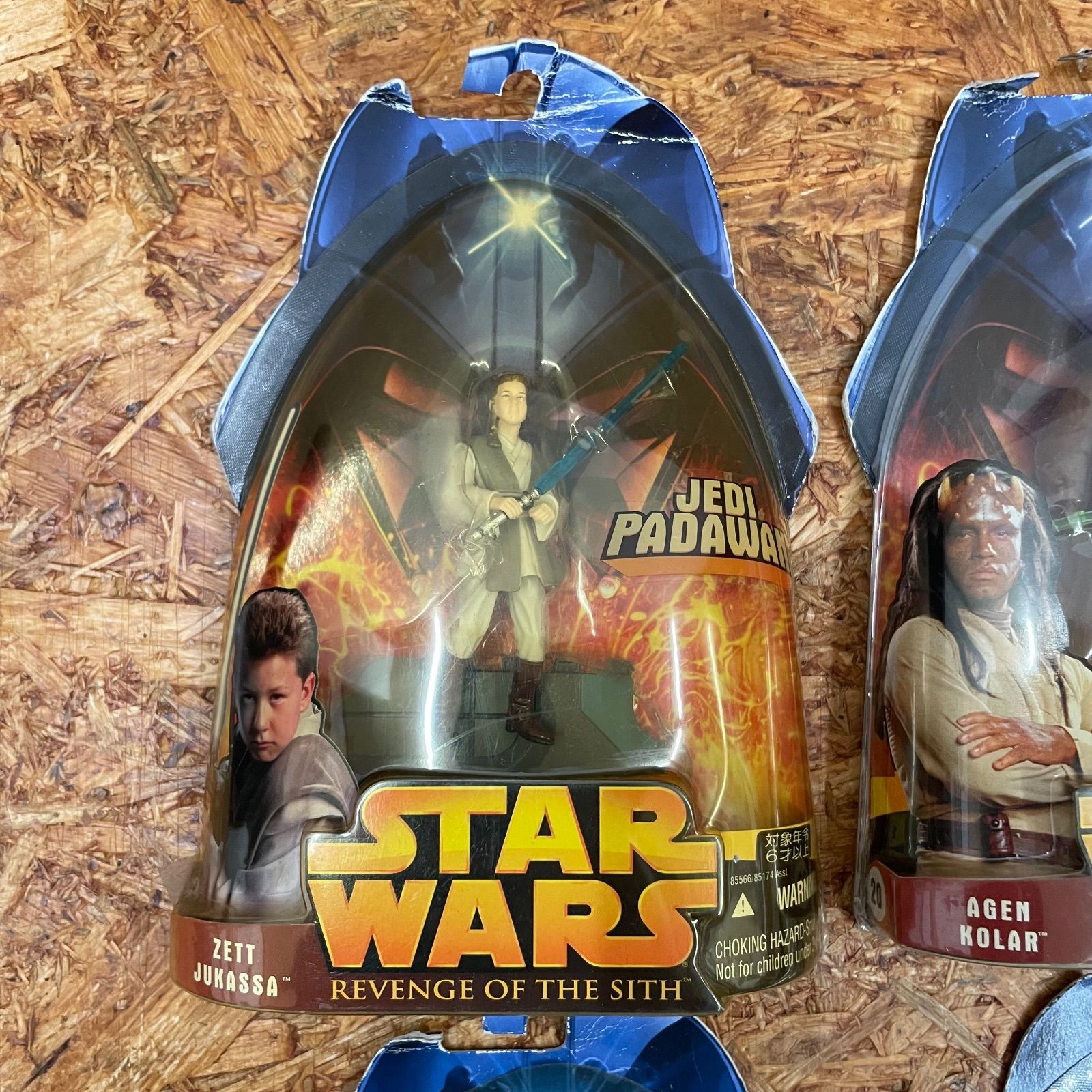 Hasbro社製 STARWARS EPISODE3 ベーシック フィギュア 6個セット 未