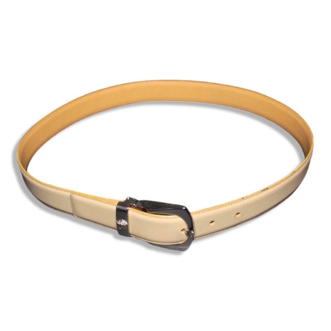 GIANNI VERSACE ジャンニ ヴェルサーチ メデューサ金具 レザー ベルト