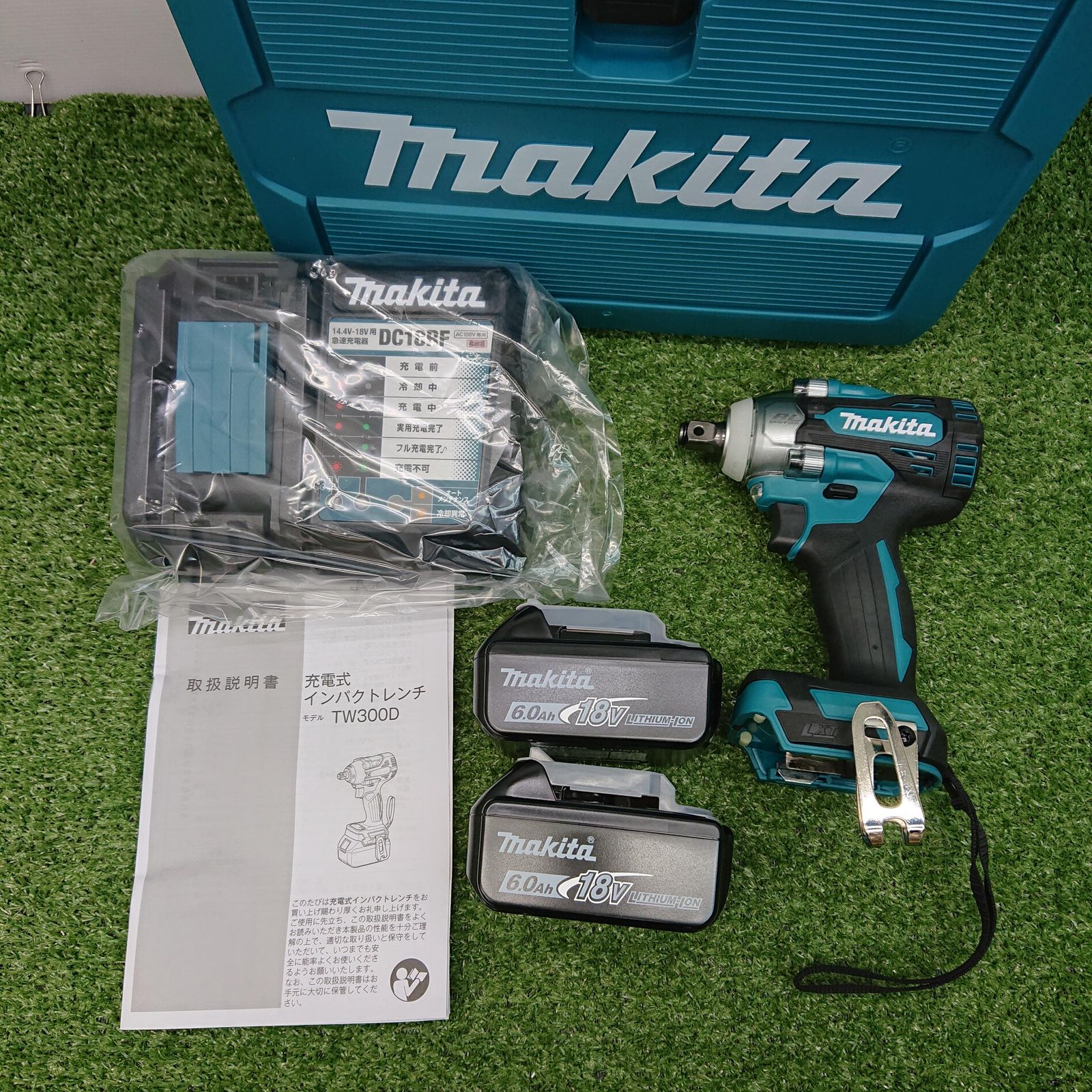 未使用品】マキタ TW300DRGX 充電式インパクトレンチ 18V フルセット 