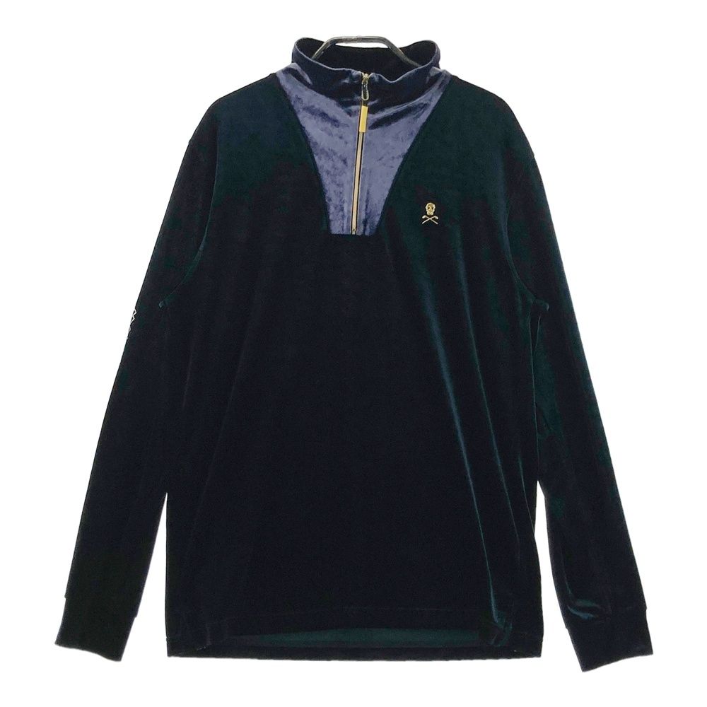 サイズ：48 MARK&LONA マークアンドロナ 長袖ハーフジップTシャツ