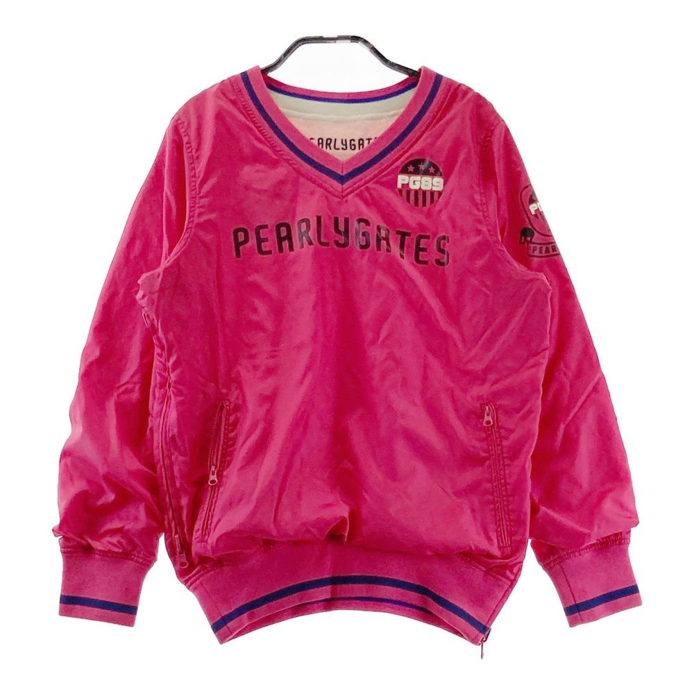 PEARLY GATES ピンク ジャケット 美品】PEARLY GATES PG ピンク