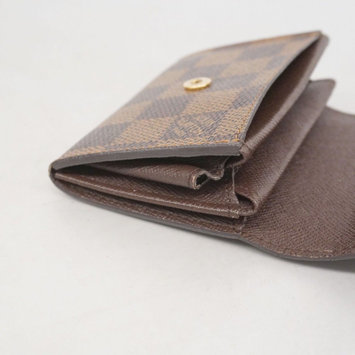 6ac2754】ルイヴィトン コインケース ダミエ ポルトモネ プラ コイン