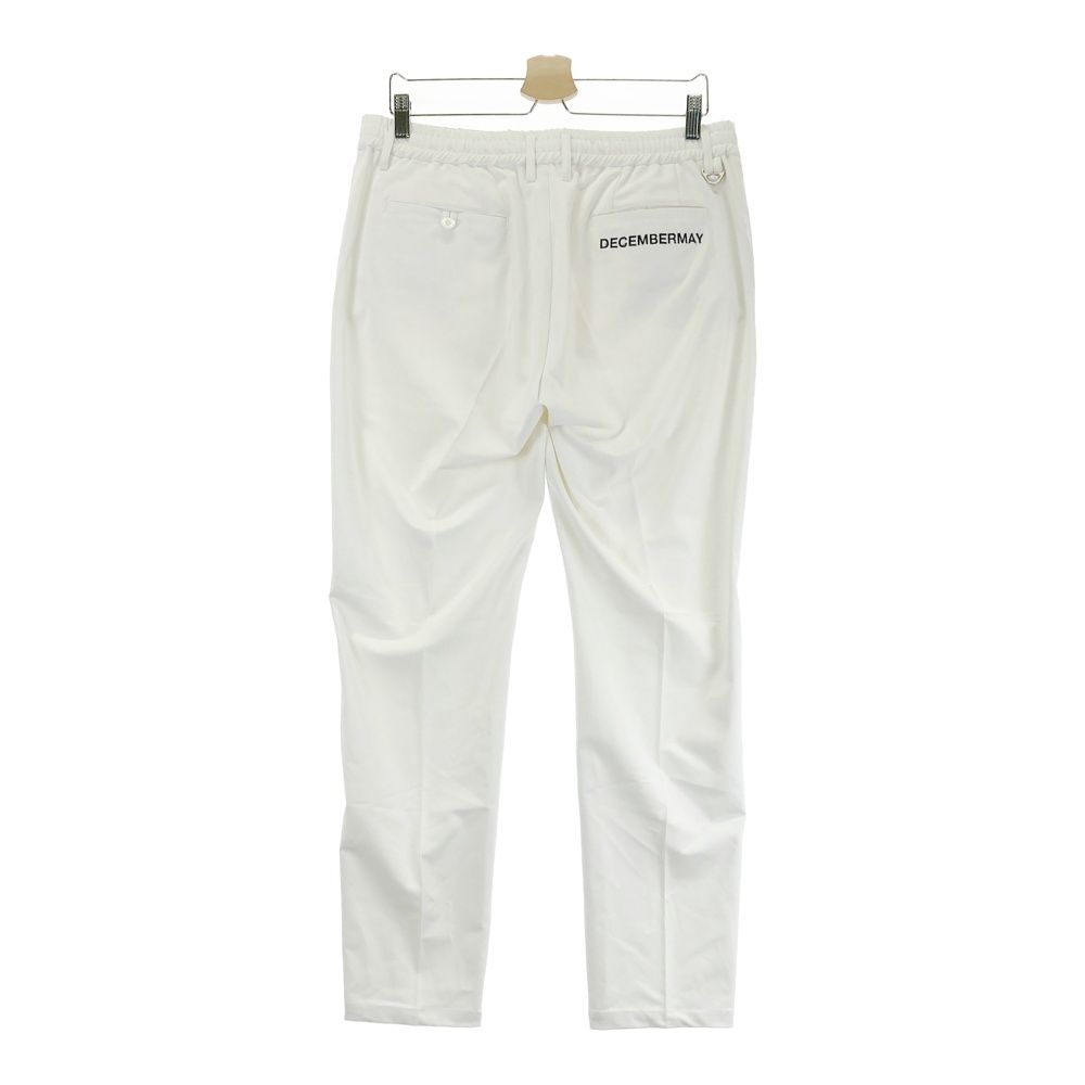 サイズ：XL DECEMBERMAY ディセンバーメイ ストレッチパンツ ホワイト