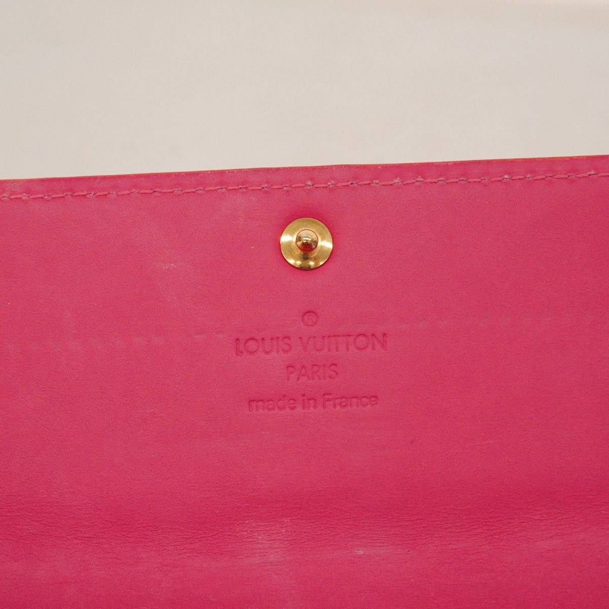 6ac2817】ルイヴィトン 長財布 ヴェルニ ポルトフォイユサラ M93633