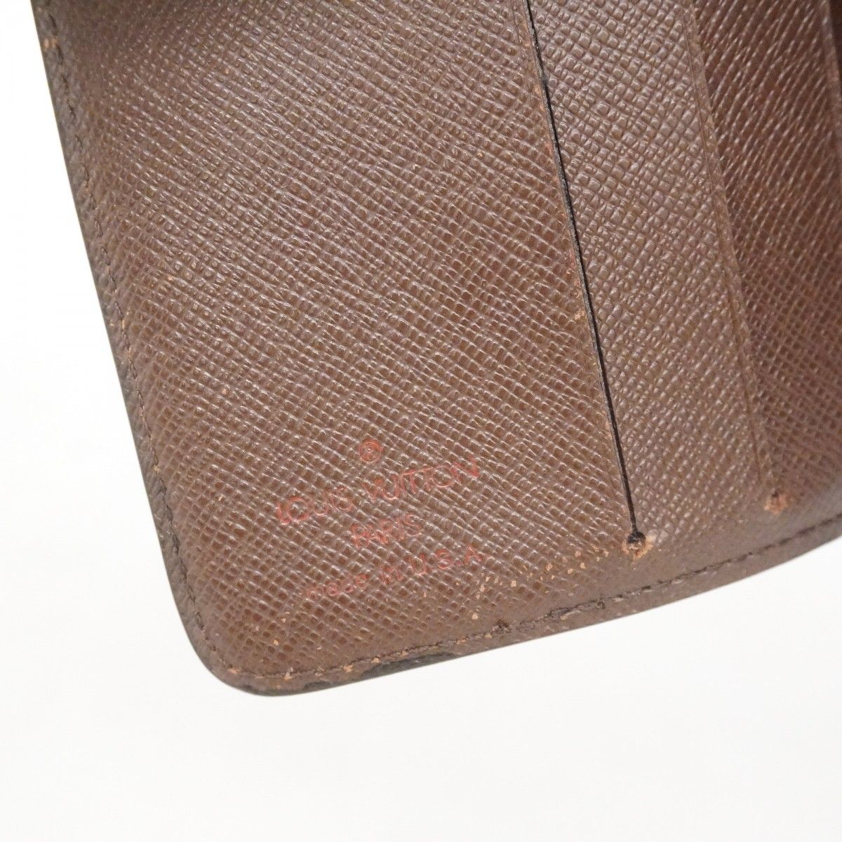 ルイ・ヴィトン 財布　 ダミエ コンパクトジップ N61668 エベヌレディース 楽天市場】ルイ ヴィトン ダミエ コンパクトジップ 二つ折り財布