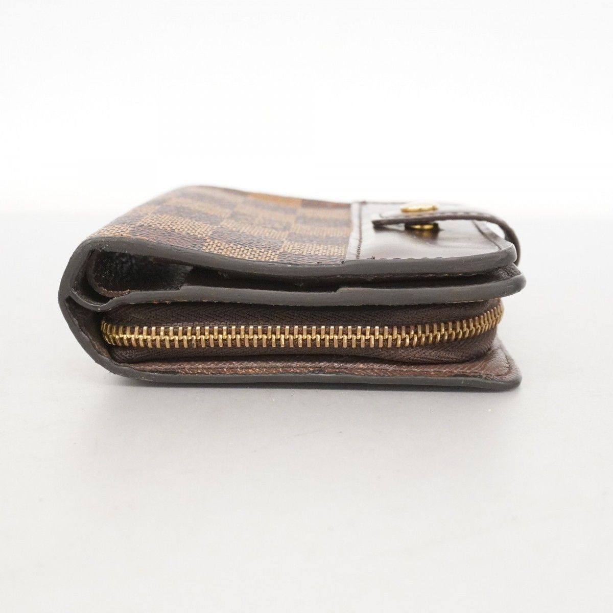 6ac2819】ルイヴィトン 財布 ダミエ コンパクトジップ N61668 エベヌ