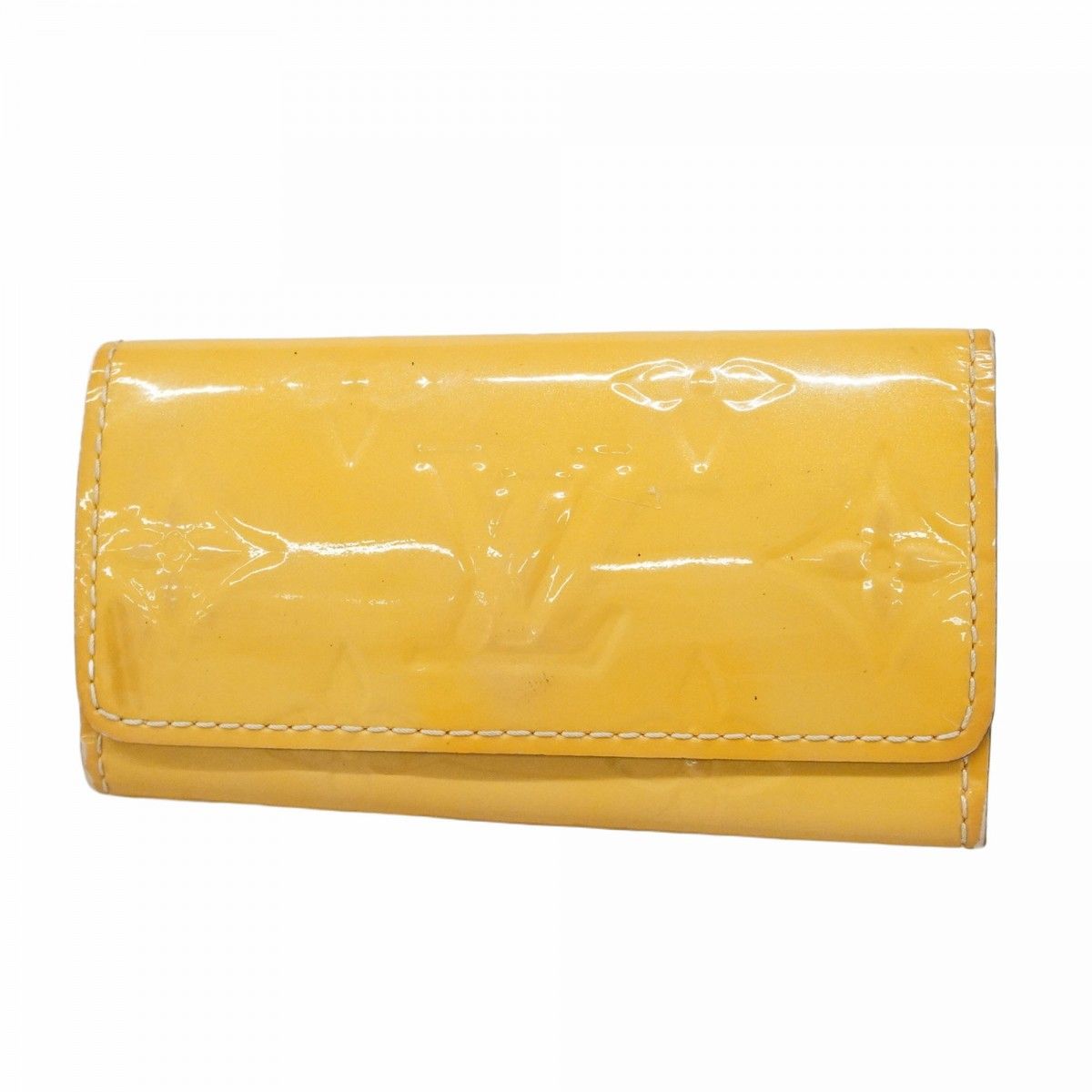 6ac2821】ルイヴィトン キーケース ヴェルニ ミュルティクレ4 M90082