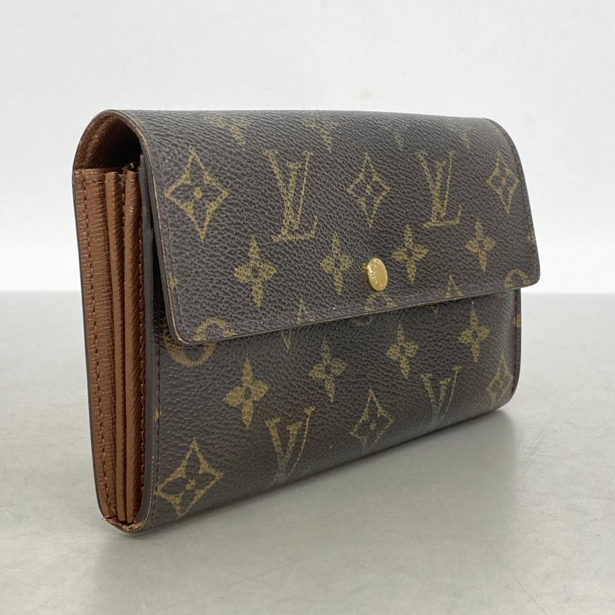 6ac2868】ルイヴィトン 長財布 モノグラム ポシェットポルトモネ