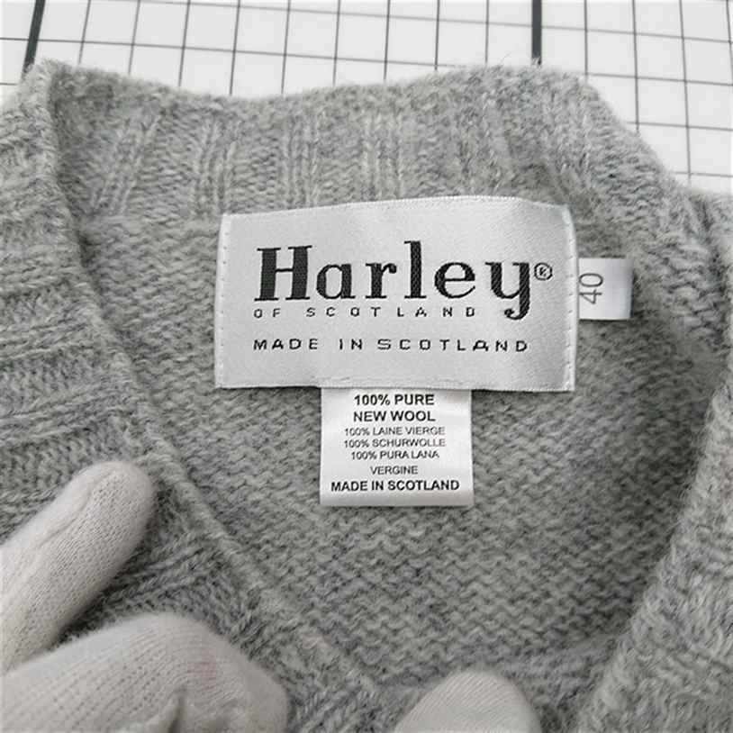 Harley of Scotland ニットセーター 40 ◇ Θ ハーレーオブスコットランド Harley of Scotland ウールセーター