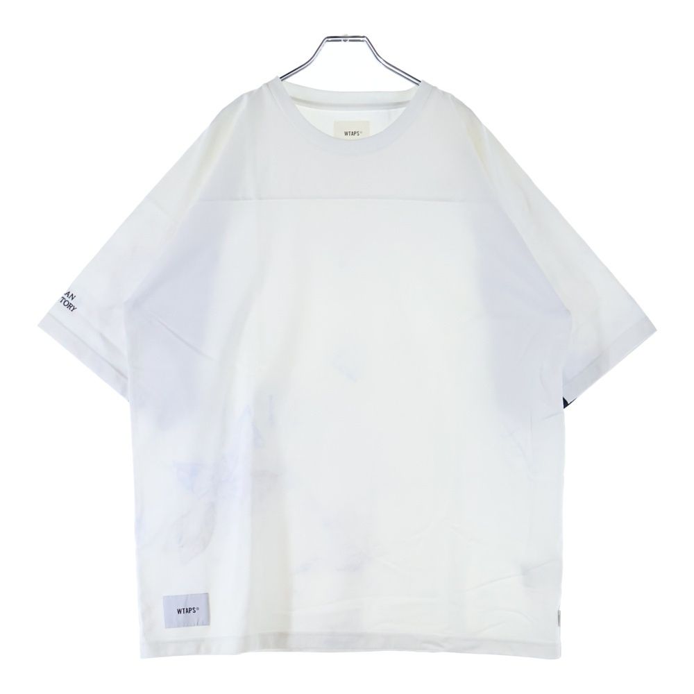 WTAPS (ダブルタップス) 23SS QB SS CTPL WUT ロゴ刺繍 フットボール