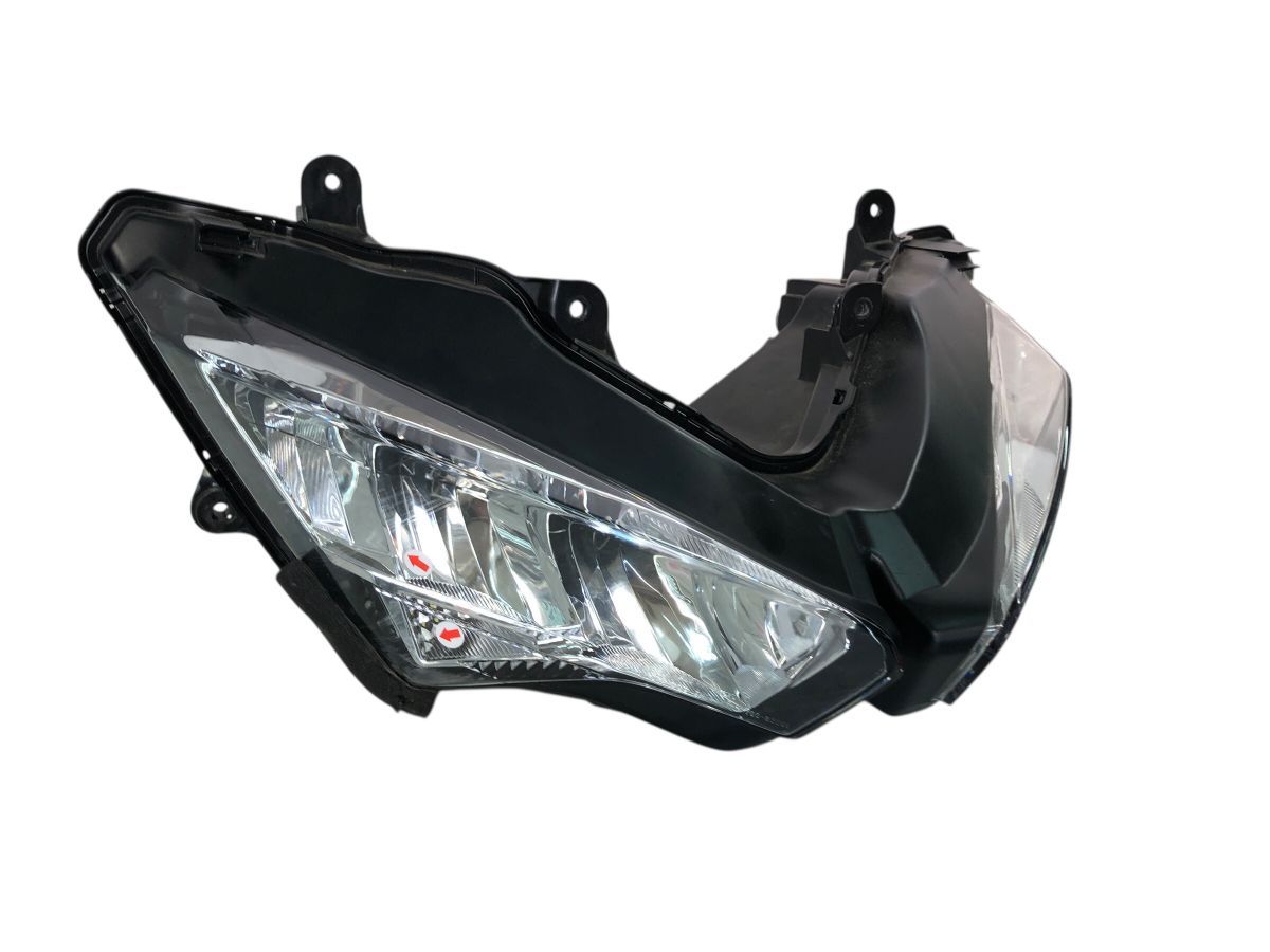 Kawasaki ZX-25R ABS ZX250E ヘッドライト LED 作動OK 補修有 レンズ