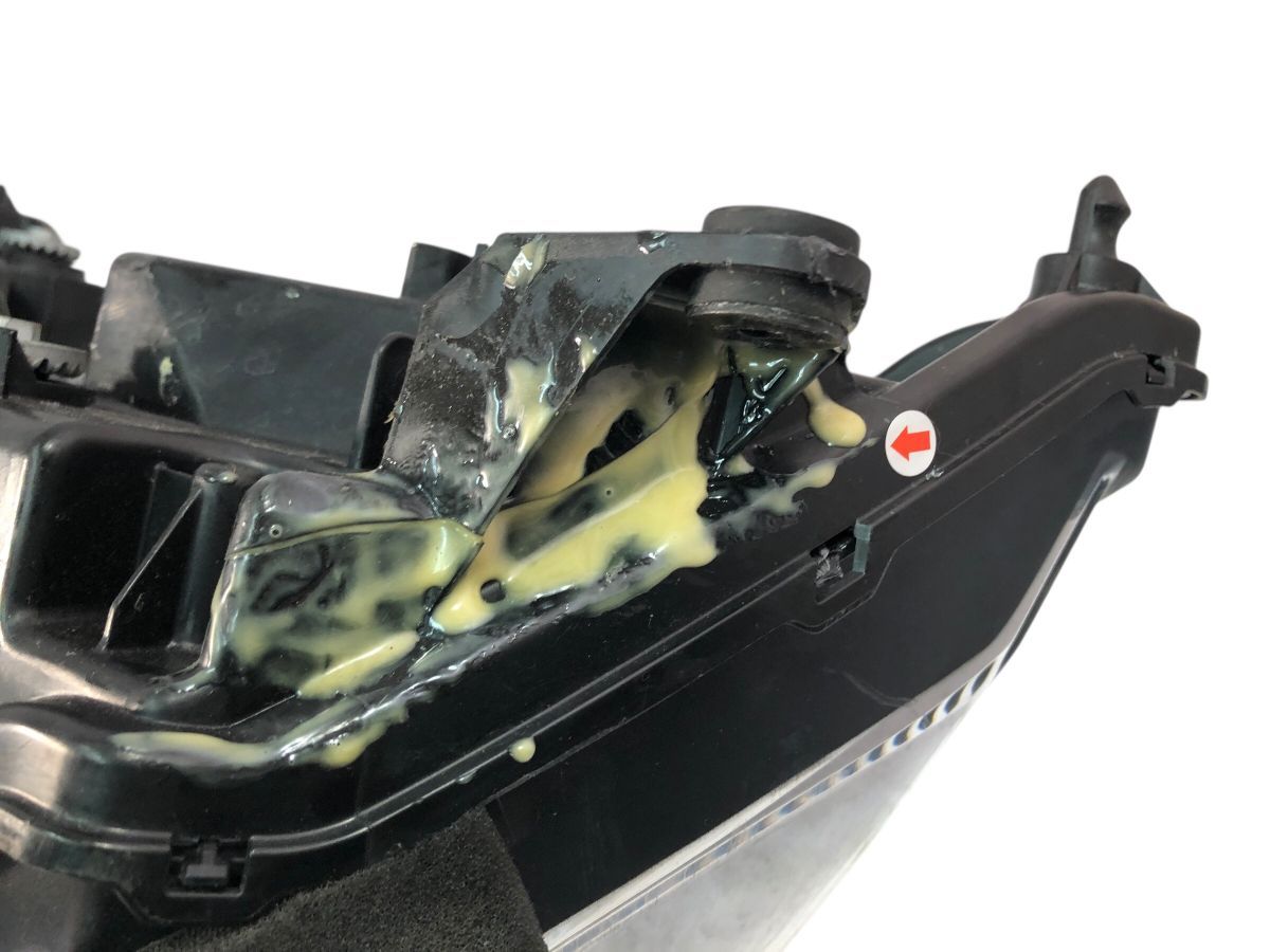 Kawasaki ZX-25R ABS ZX250E ヘッドライト LED 作動OK 補修有 レンズ