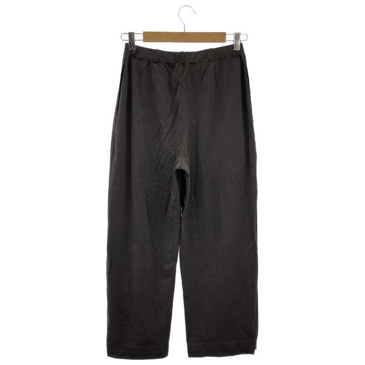 ヨーガンレール未使用ウールパンツ JURGEN LEHL (ヨーガンレール)ウールシルクイージーパンツブラウンM