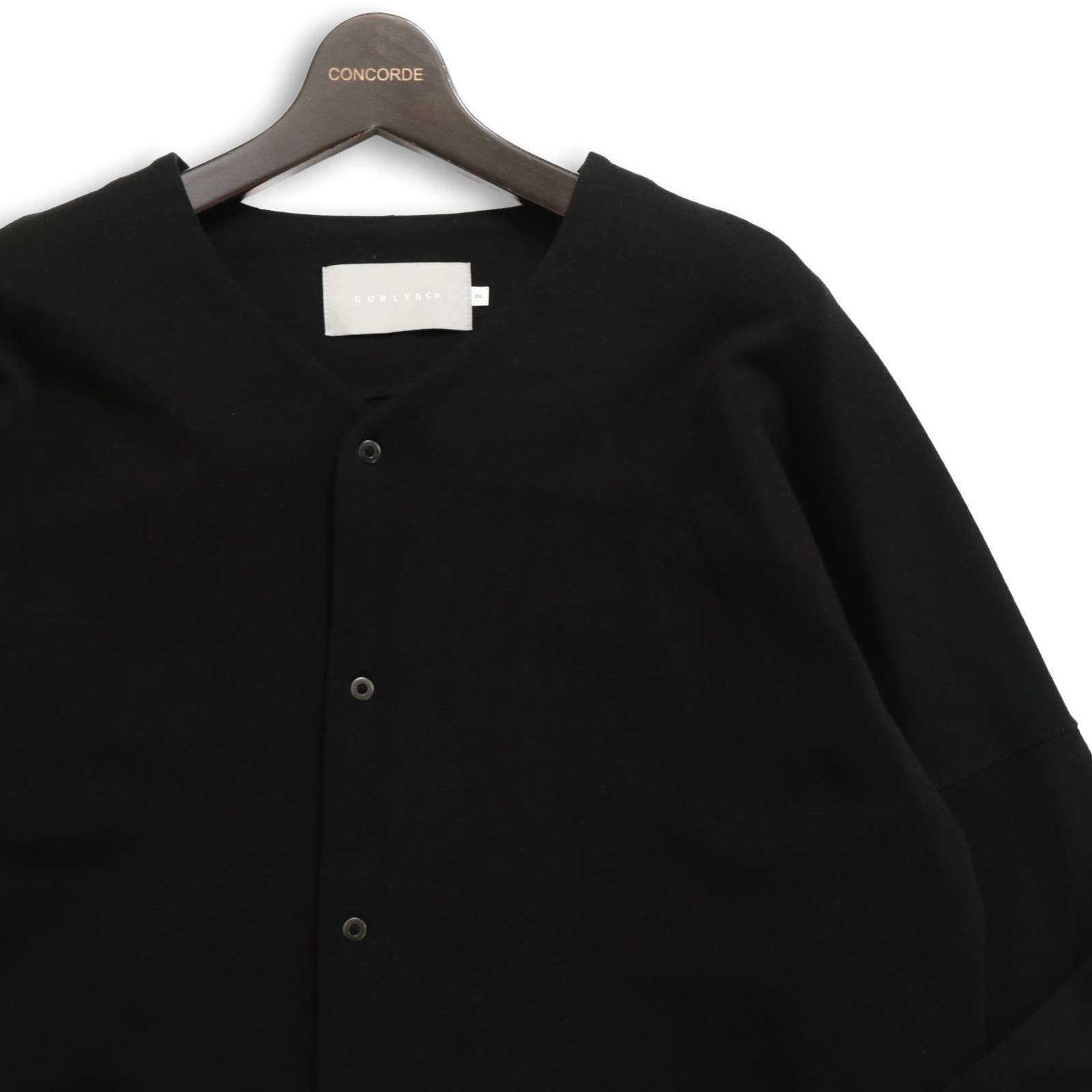 CURLY & Co. カーリーアンドコー 秋冬 ウール混☆ ノーカラー
