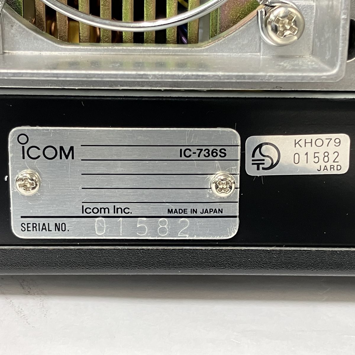 iCOM IC-736S HF/50MHz トランシーバー アマチュア無線機 ジャンク