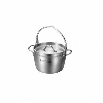 燕熟の技 クローバー 3LAYERS ダッチオーブン15cm(6インチ) ツル付き