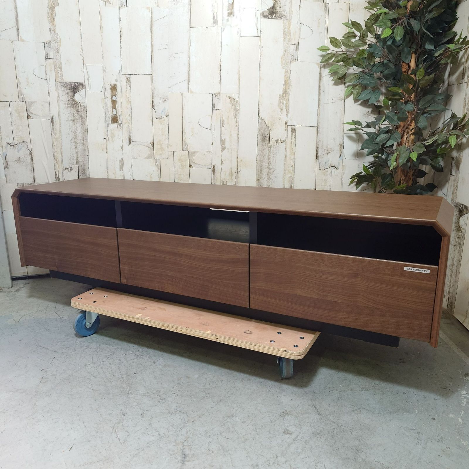 テレビ台 テレビボード 古賀家具工業株式会社 ブラウン 160ワイド 家具