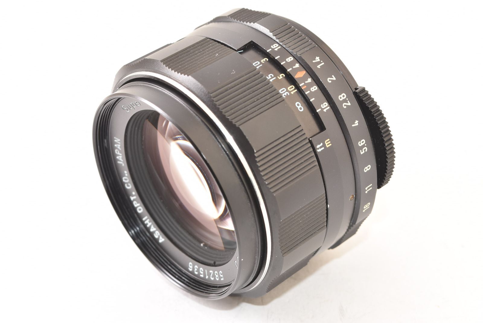 PENTAX ペンタックス Super-Multi-Coated TAKUMAR 50mm F1.4 M42