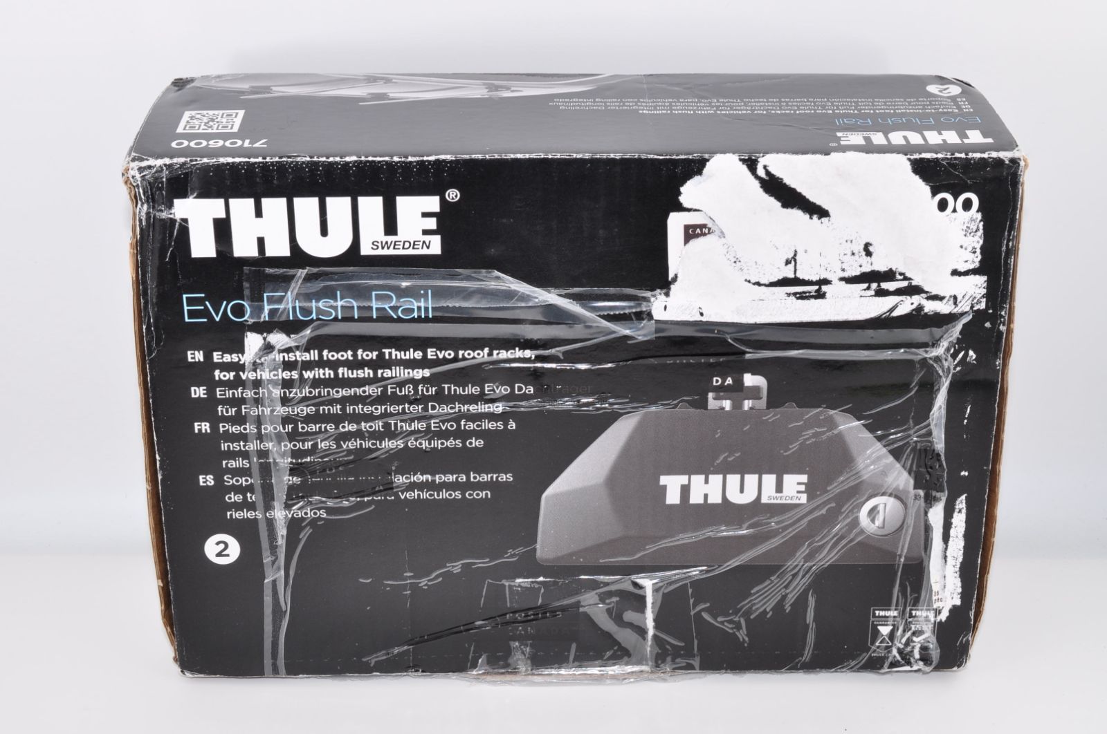 Thule(スーリー) Evo フラッシュレール用フット 7106 ダイレクト
