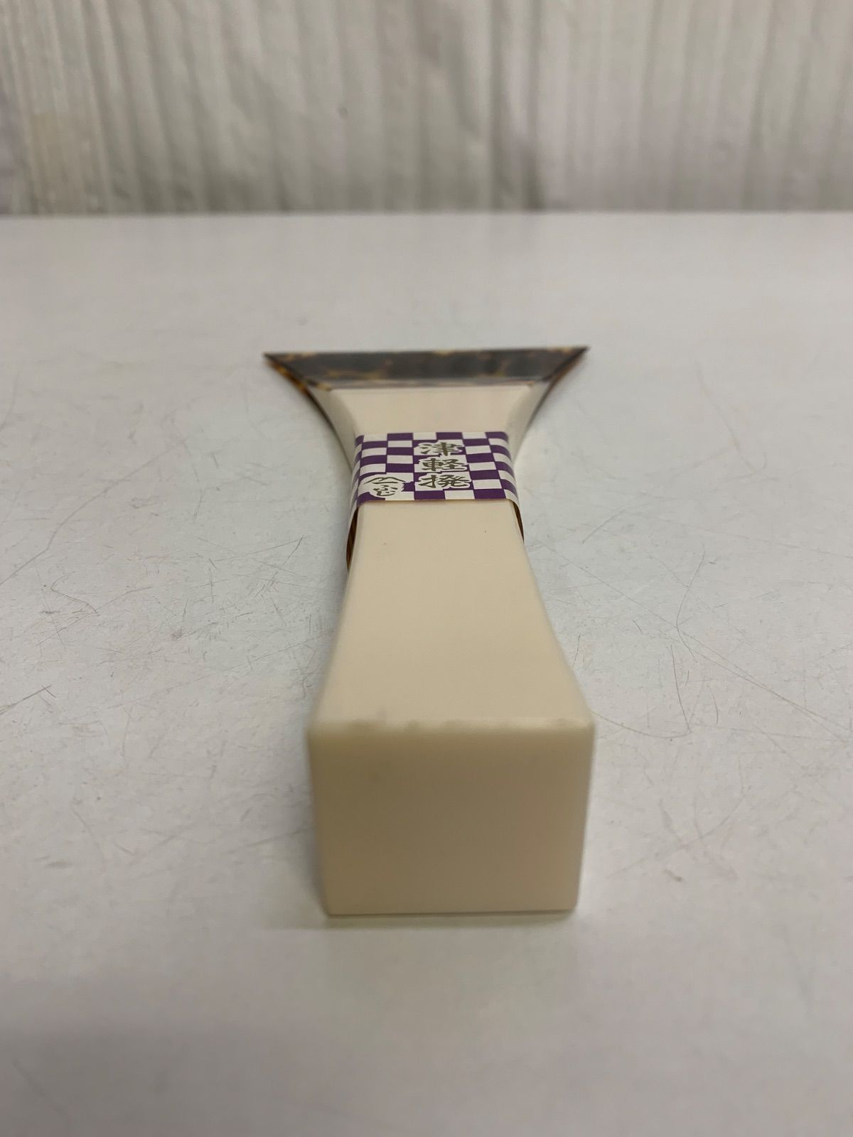 ふじ印 高級 津軽撥 べっこうバチ べっ甲 鼈甲 三味線バチ 未使用品