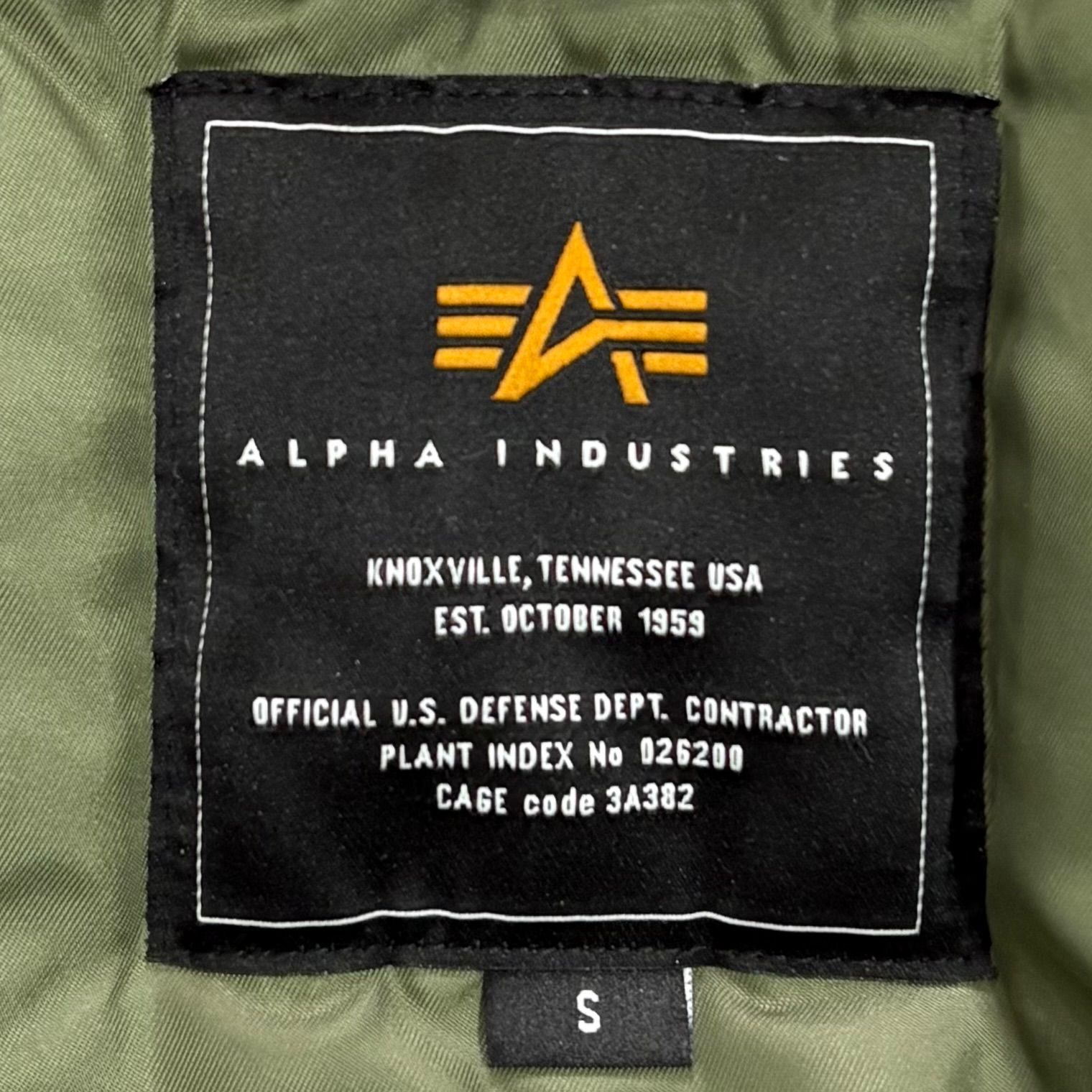 ALPHA INDUSTRIES アルファインダストリーズ N-2B短丈 Y2K ALPHA INDUSTRIES アルファインダストリーズ N-2B フライトジャケット