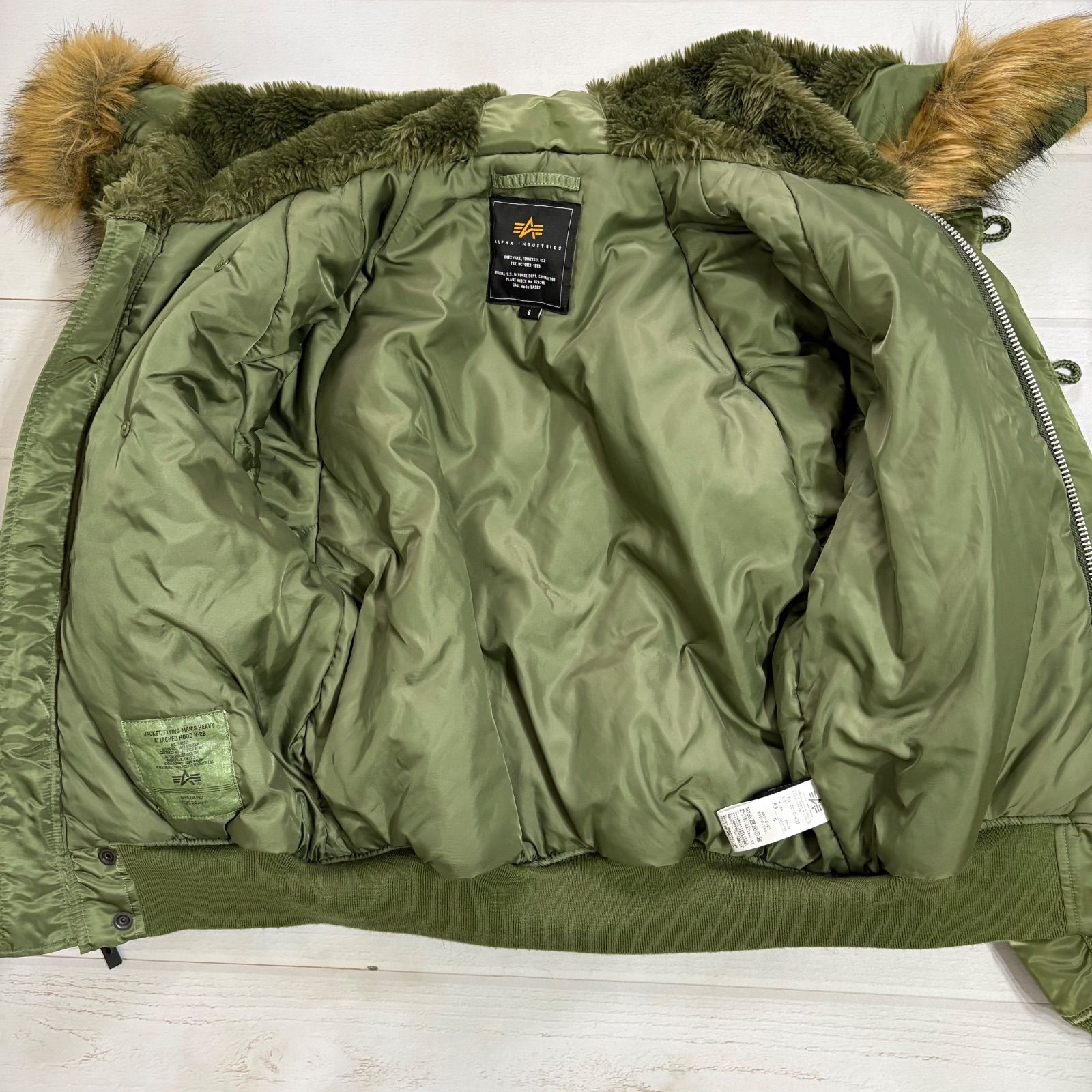 ALPHA INDUSTRIES アルファインダストリーズ N-2B フライトジャケット