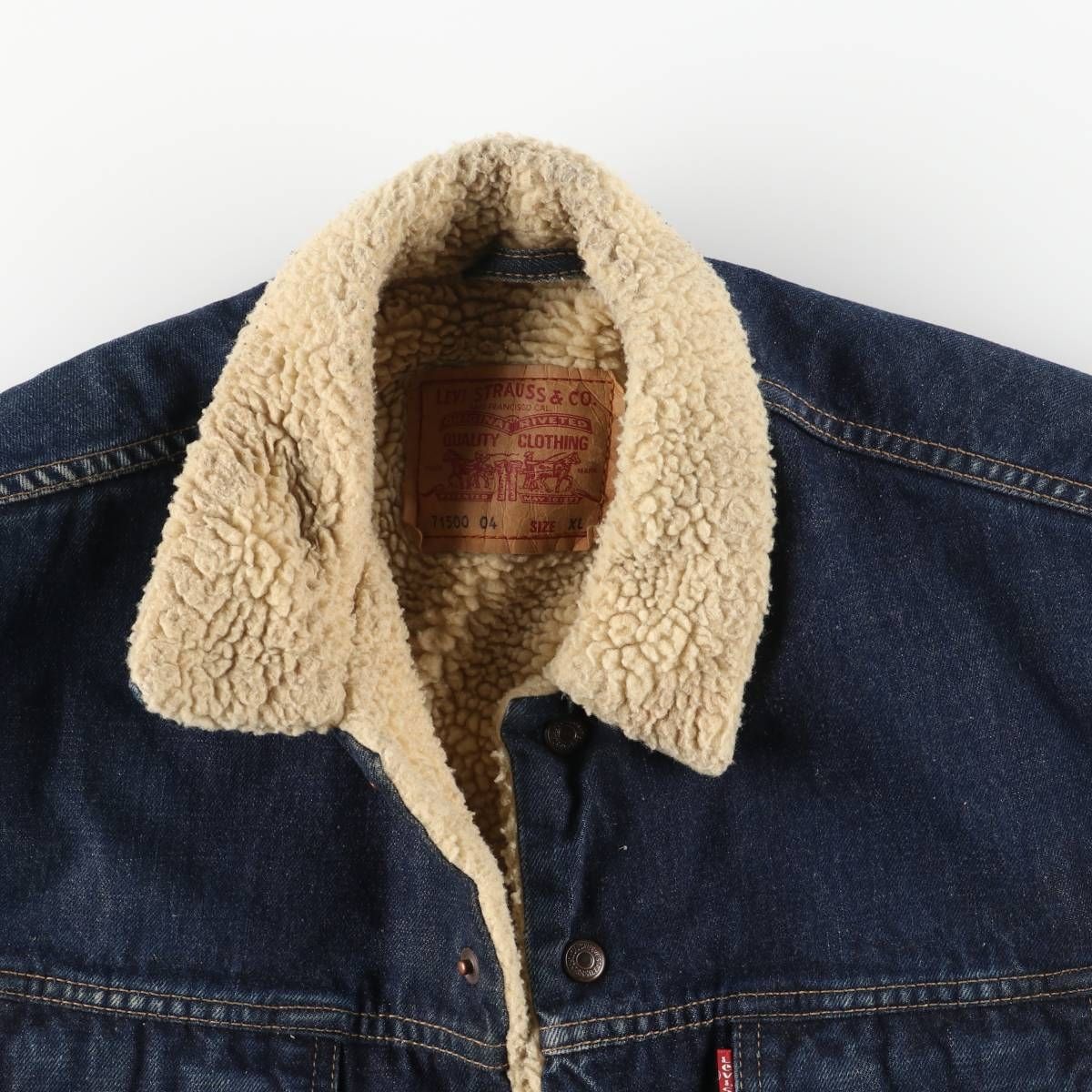 古着 90年代 リーバイス Levi's 71500-0401 デニムボアジャケット