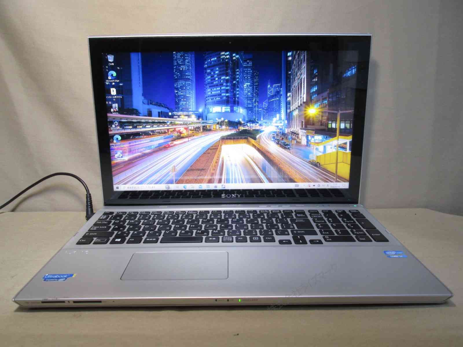 SONY VAIO SVT15119CJS【SSD搭載】 Core i7 3537U 【Windows10 Home 