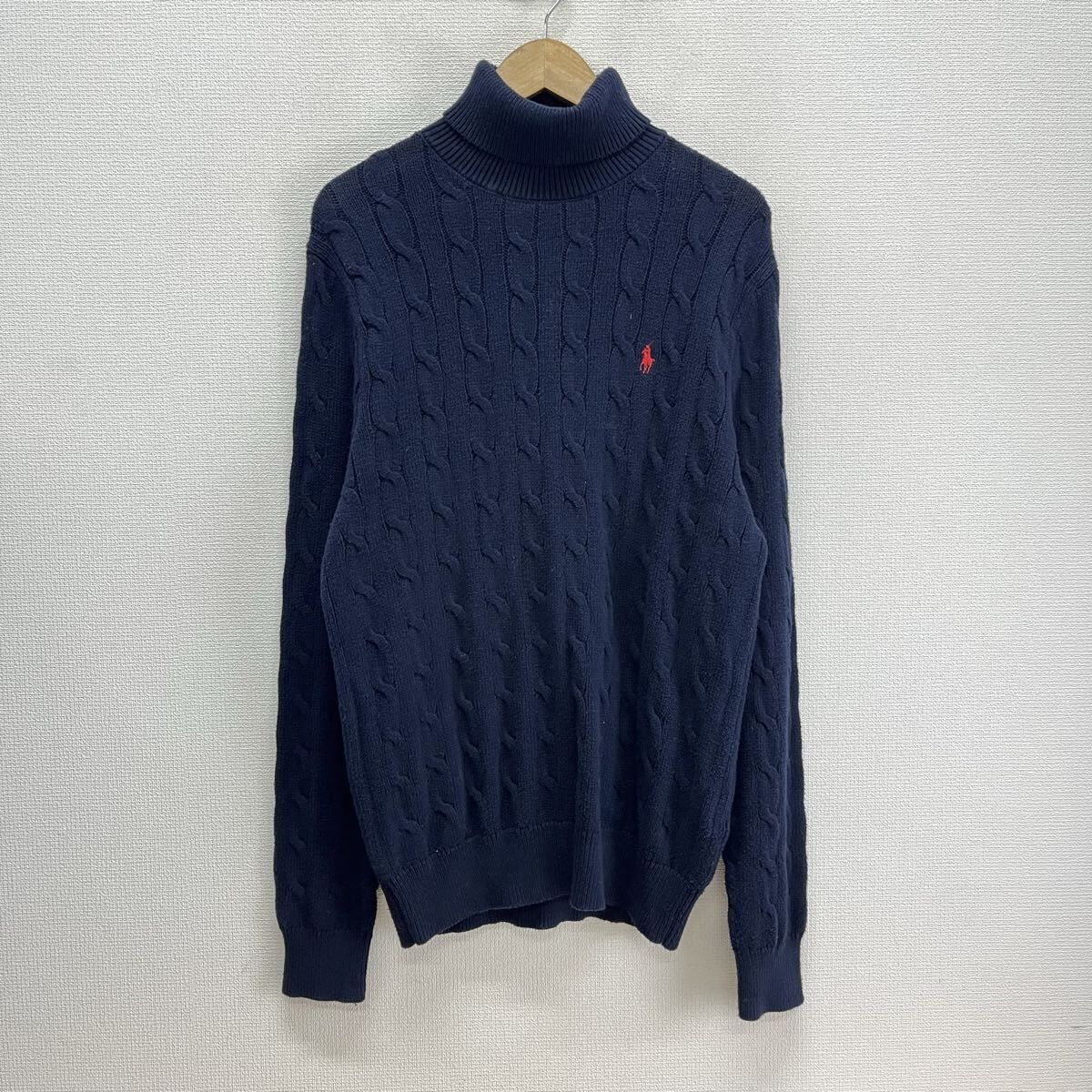 POLO RALPH LAUREN ポロ ラルフローレン ケーブルタートルネックニット