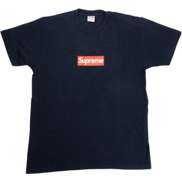 Size【L】 SUPREME シュプリーム 14SS 20th Box Logo Tee Navy Tシャツ