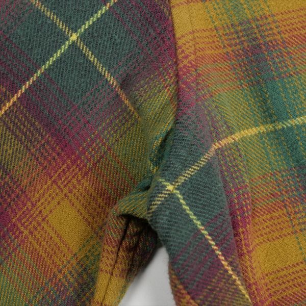 Size【L】 SUPREME シュプリーム 15SS Shadow Plaid Flannel Shirt 