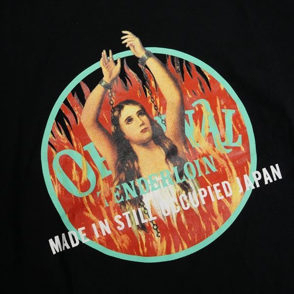 Size【XL】 TENDERLOIN テンダーロイン TEE WH BLACK Tシャツ 黒