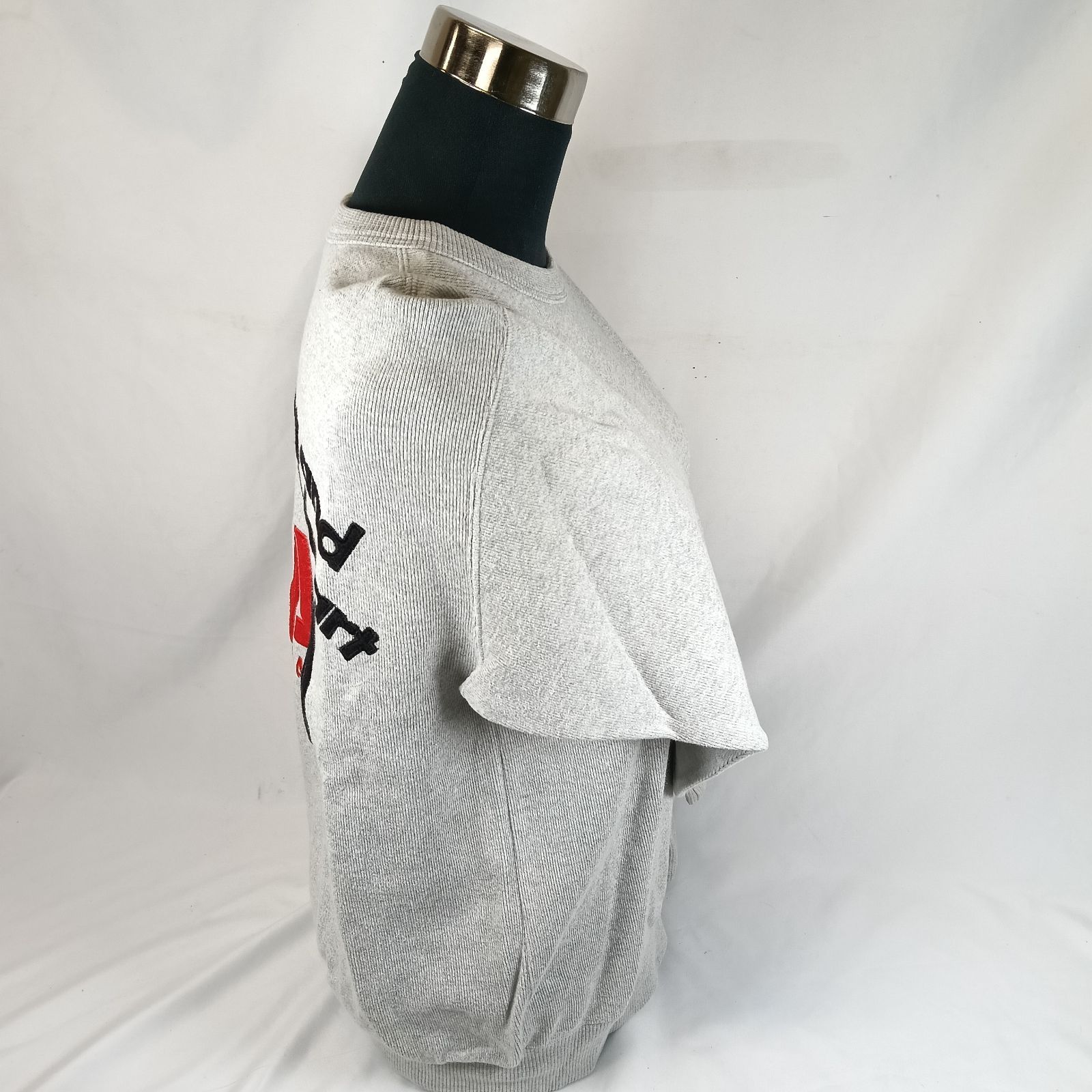 VAN JAC (ヴァンヂャケット) バックロゴ刺繍 スウェット グレー M 
