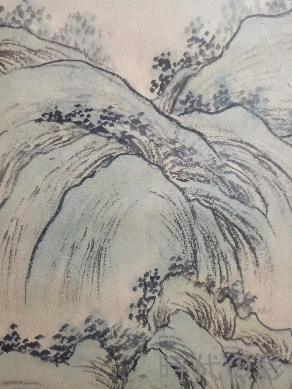 中国古美術.明時代.王監款.花鳥図.宣紙画.三尺手描き.肉筆.掛け軸.絵画