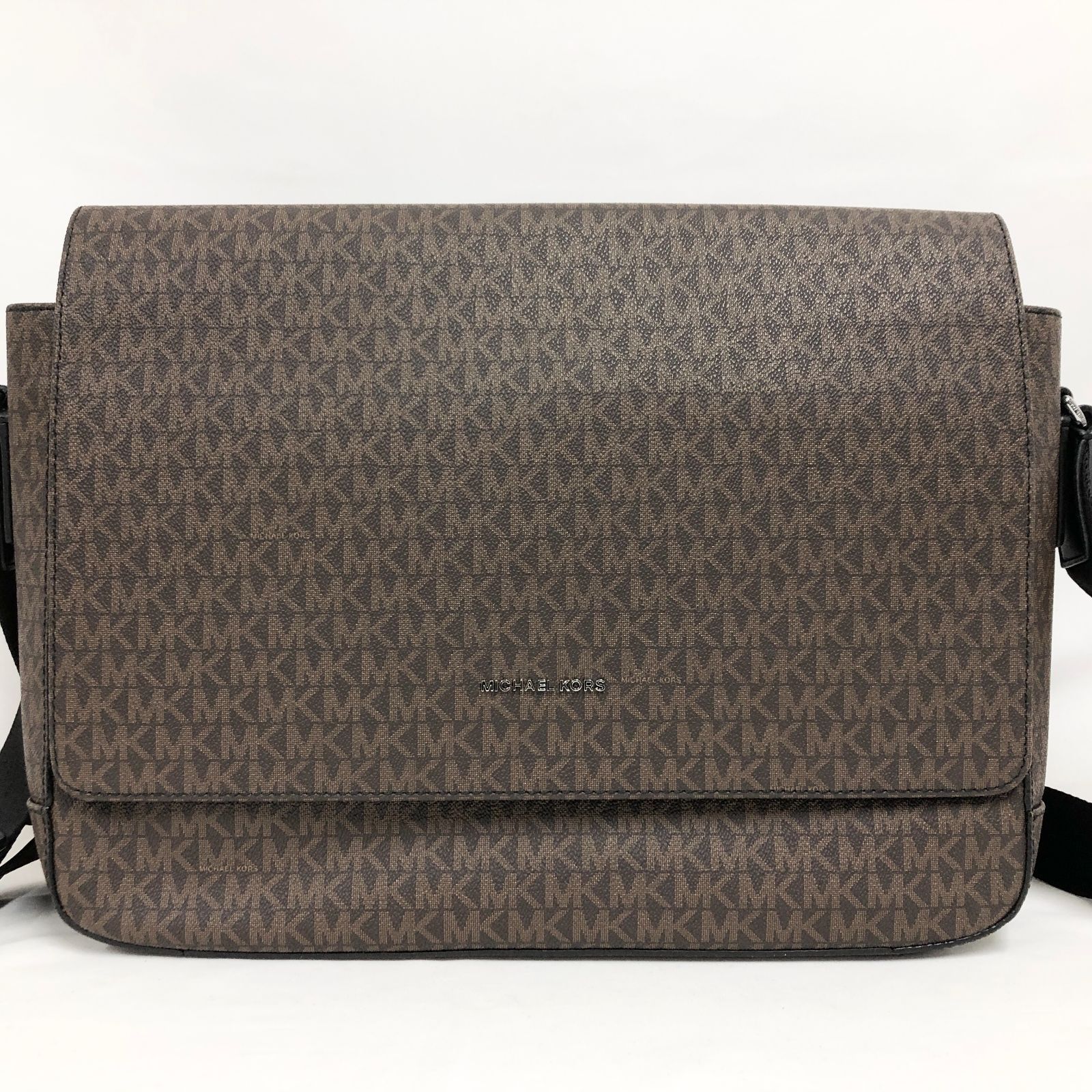 新品未使用 MICHAEL KORS (マイケルコース) ハリソンロゴ ショルダー 