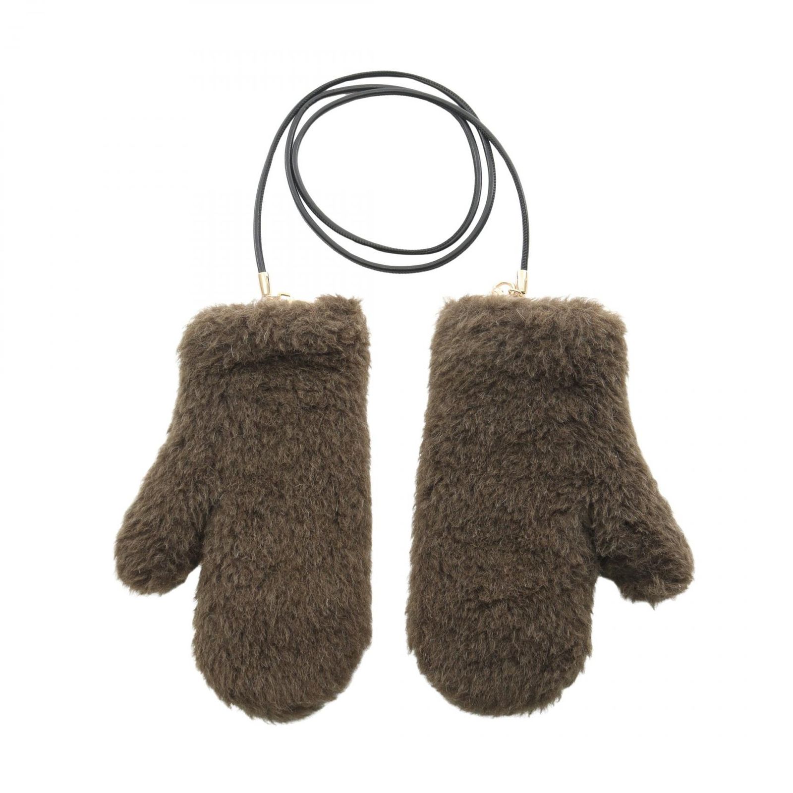 マックスマーラ MAX MARA 手袋 テディベア グレーグリーン ウール