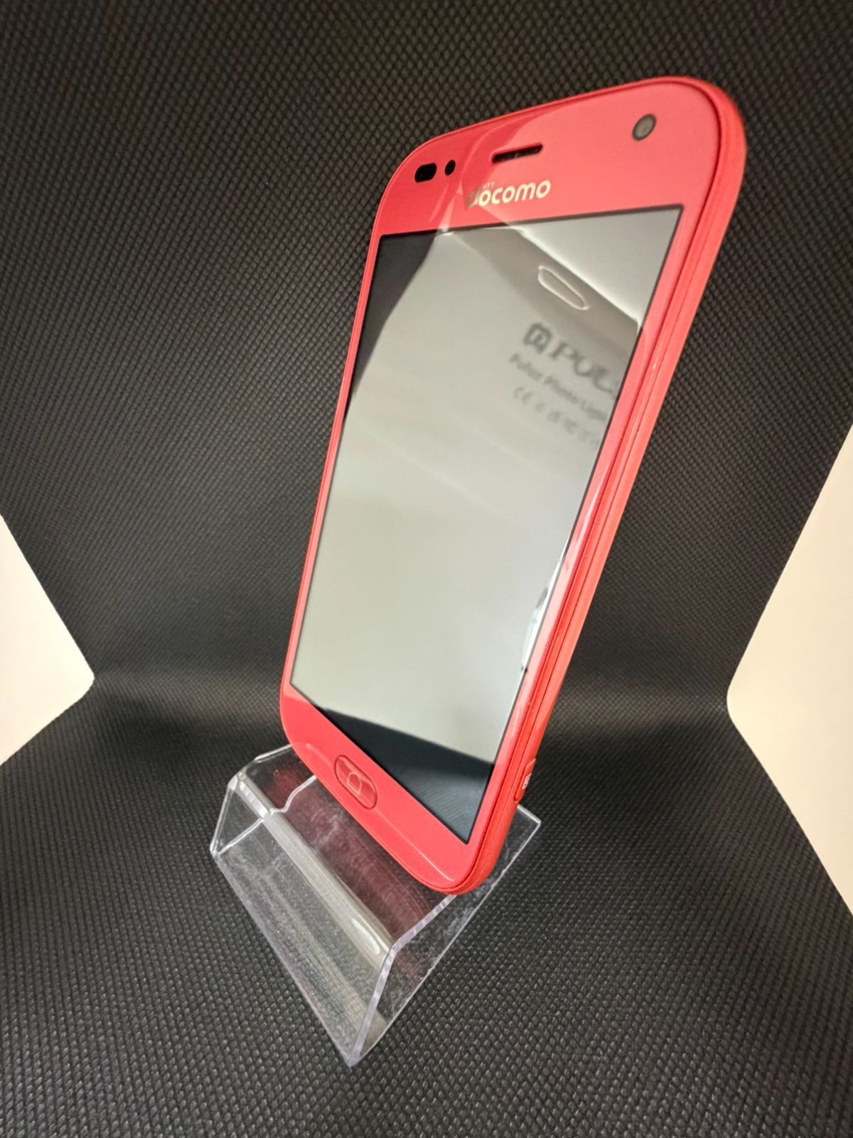 らくらくスマートフォン F-42A ドコモ ピンク - メルカリ