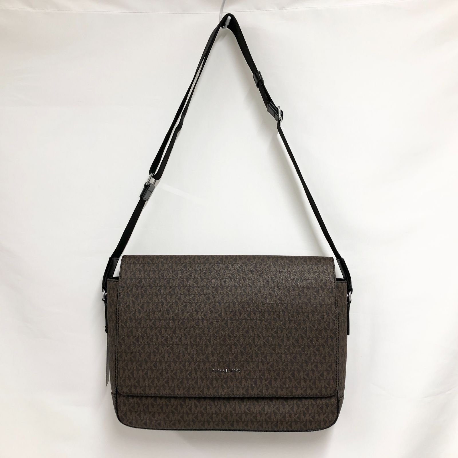新品未使用 MICHAEL KORS (マイケルコース) ハリソンロゴ ショルダー 